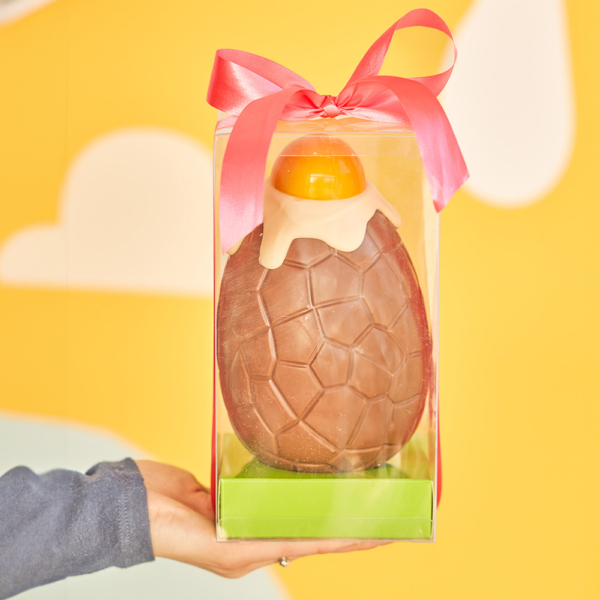 groot chocolade paasei bestellen