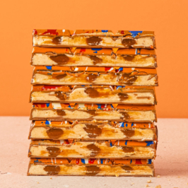 koningsdag oranje reep stroopwafel