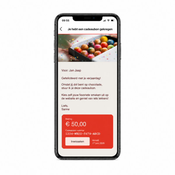 Online chocoladecadeau