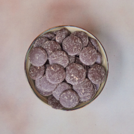 chocoladedruppels puur