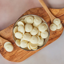 chocoladedruppels wit bestellen