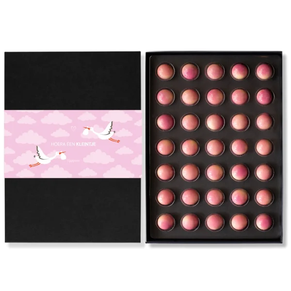 geboorte bonbons roze 35