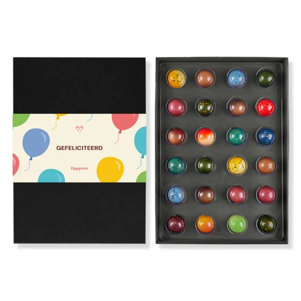 Gefeliciteerd bonbons 24
