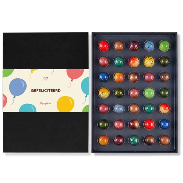 Gefeliciteerd bonbons 35