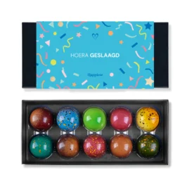 geslaagd chocolade bonbons 10 stuks