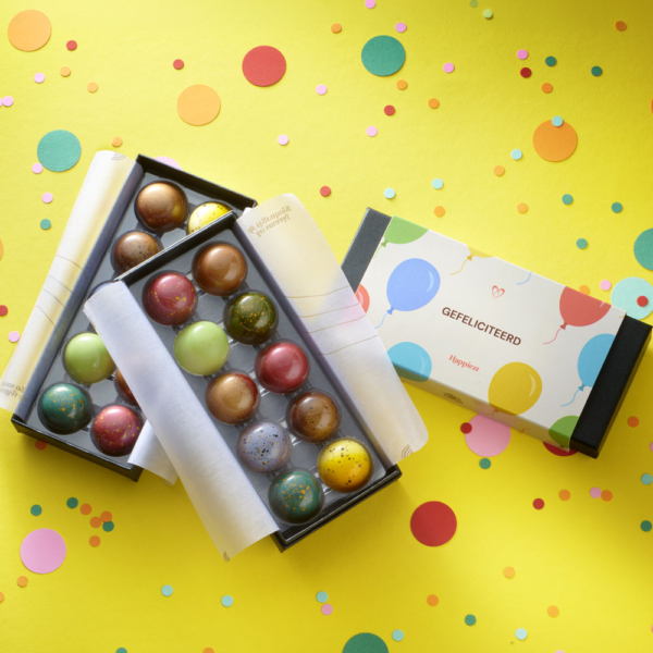 gefeliciteerd chocolade bonbons 10 stuks
