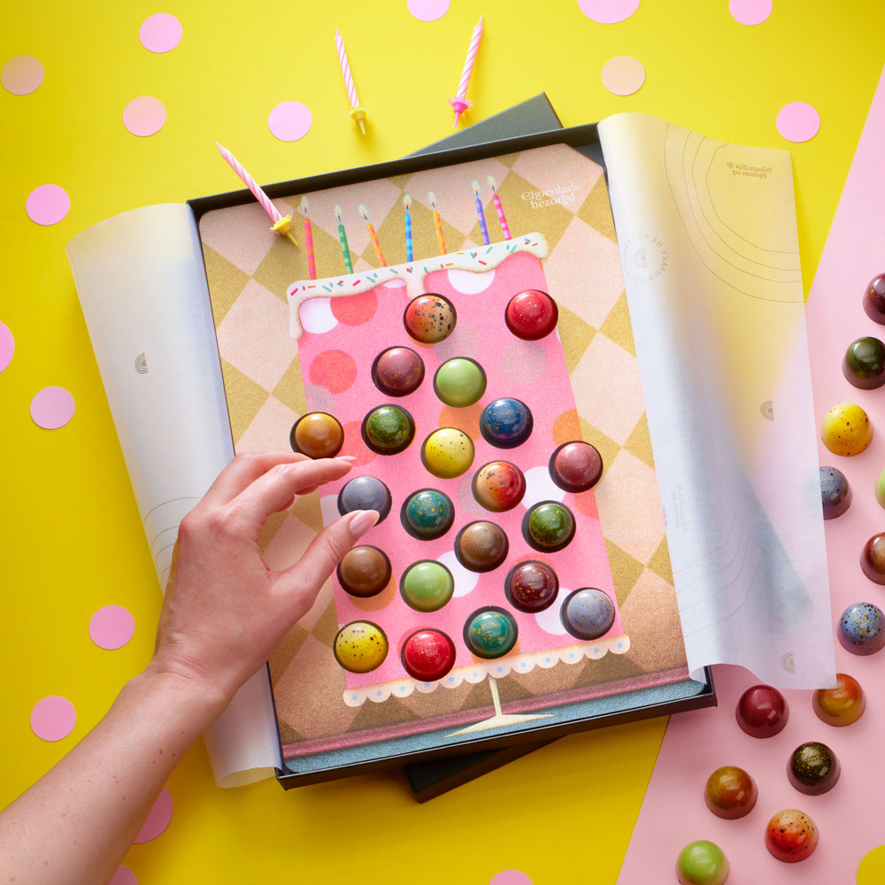 gefeliciteerd chocolade