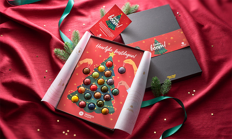 Kerst bonbons inlay