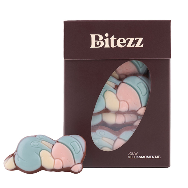 chocolade baby blauw melk