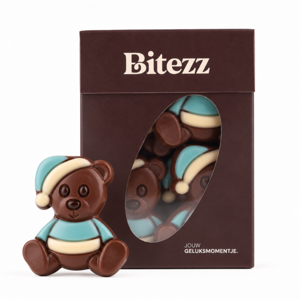 Knuffelbeertje blauw