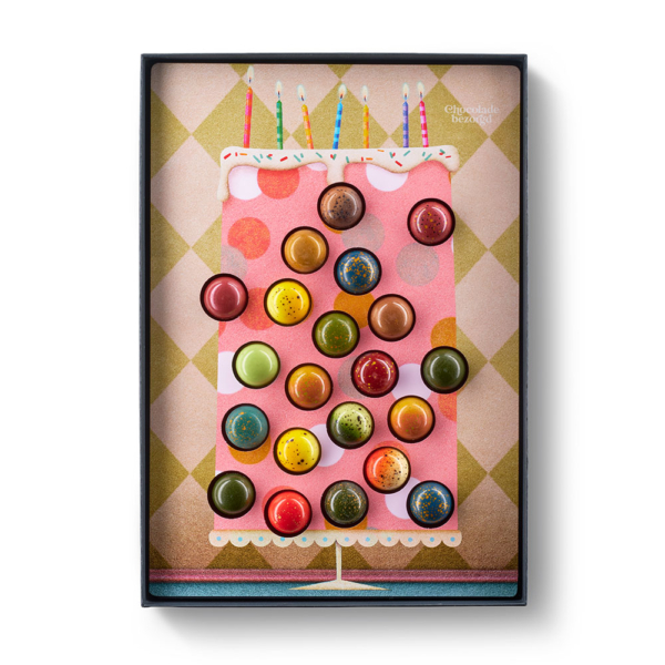 Taart-roze-bonbons-21-stuks