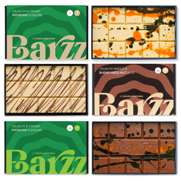 Chocoladerepen barzz bundel dubai bueno witte dubai